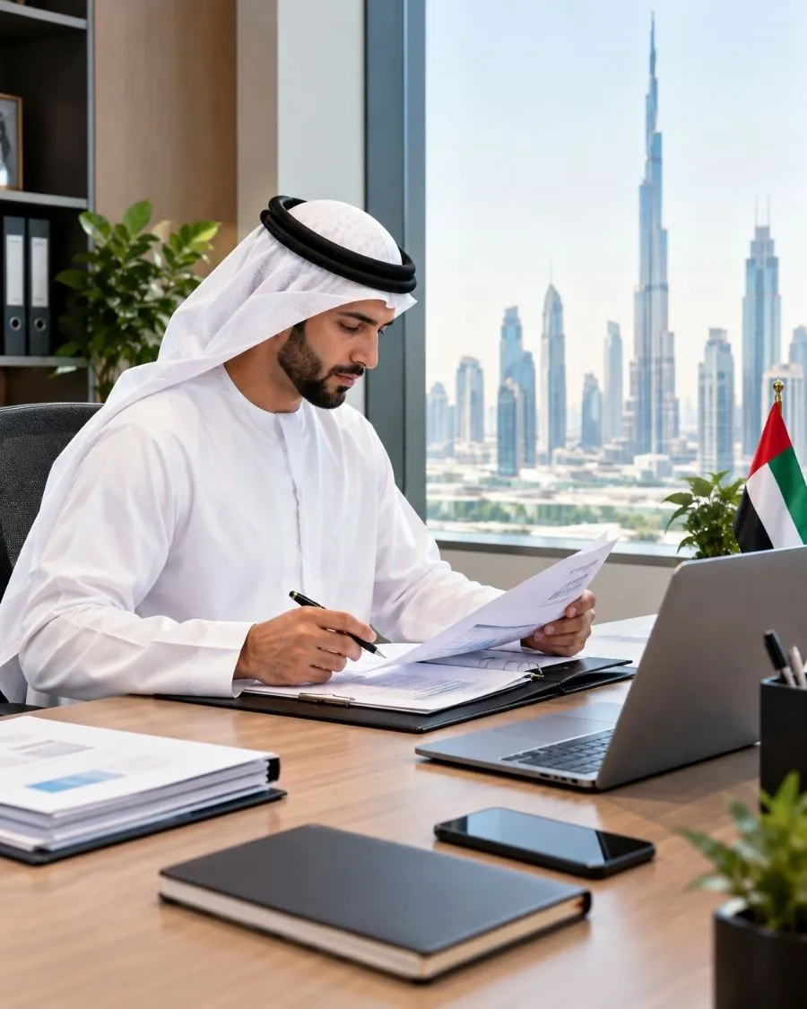 Exsolution Consultancy (FZE) practitioner reviewing ISO compliance and governance documentation